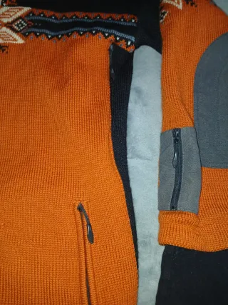 Dale of Norway Jersey Nórdico Negro Naranja