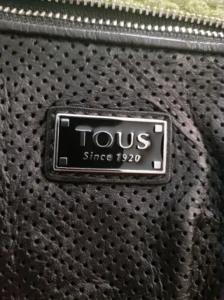 Bolso de mano Tous piel perforada