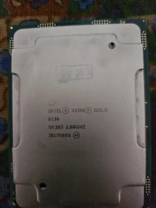 Intel Xeon Gold 6138 SR3B5 2.00GHz