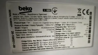 Cajón nevera Beko Frescos. Modelo