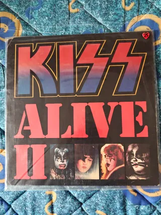 Vinilo KISS Alive II (1977) Álbum Doble original
