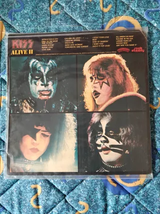 Vinilo KISS Alive II (1977) Álbum Doble original