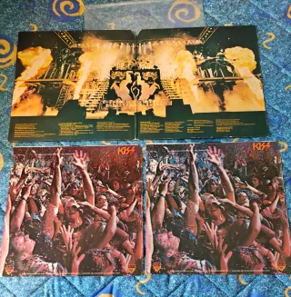 Vinilo KISS Alive II (1977) Álbum Doble original