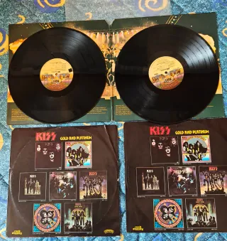 Vinilo KISS Alive II (1977) Álbum Doble original