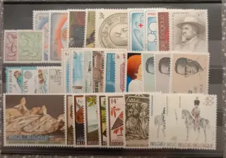 Bélgica 1981 Sellos Sin HB  Nuevos sin fijasellos
