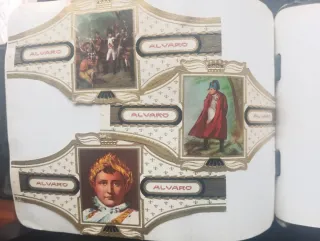 22 Vitolas Reyes España y Napoleón 6 Tamaño grande
