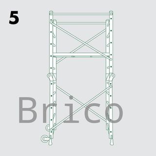 Andamio Multiusos Plegable - 4 Metros