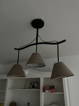Lámpara de techo colgante 3 luces