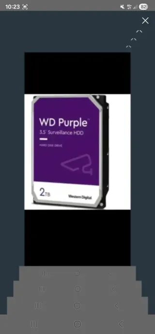 Disco Duro WD Purple 2TB  HDD