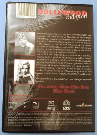 Colección 5 DVDs Hollywood Babylon (documentales)