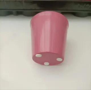 Set 16 Mini Vasi Ceramica Rosa