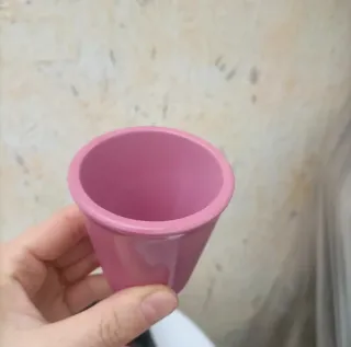 Set 16 Mini Vasi Ceramica Rosa