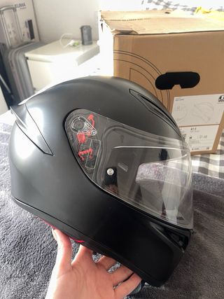 Casco Moto Integral AGV K1 S Matt Black