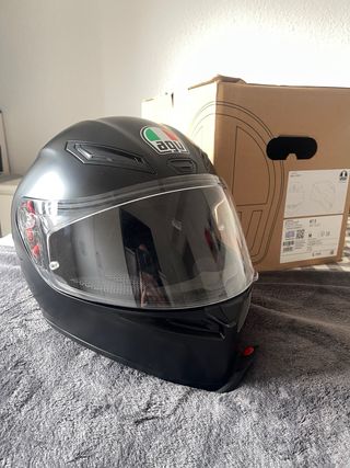 Casco Moto Integral AGV K1 S Matt Black