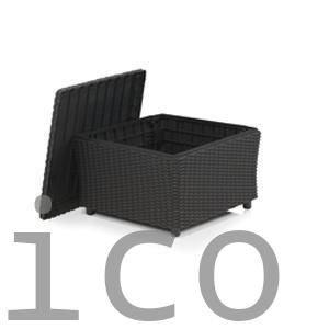 Muebles Jardín Nova Confort Grafito