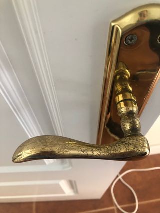 Puerta Interior Madera Blanca con Manilla incluida