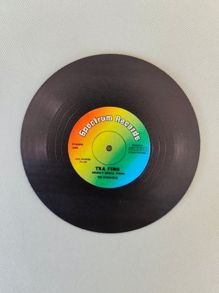 Pack 6 Posavasos diseño disco de vinilo - Nuevos