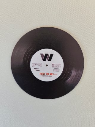 Pack 6 Posavasos diseño disco de vinilo - Nuevos