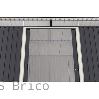 Caseta Metálica Top Shed Pent Roof Antracita 173x263x201 cm - Duramax