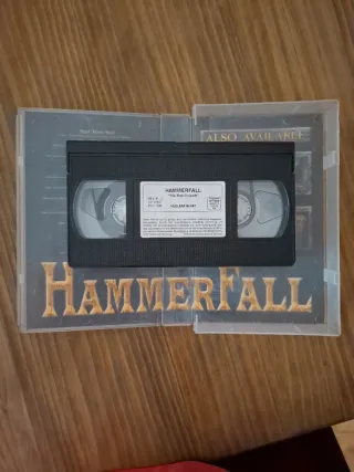 HammerFall VHS The Templars Of Heavy Metal