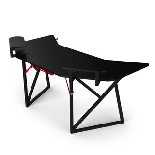 NUEVO Escritorio Gaming Esquinero Pro,Negro 180x70