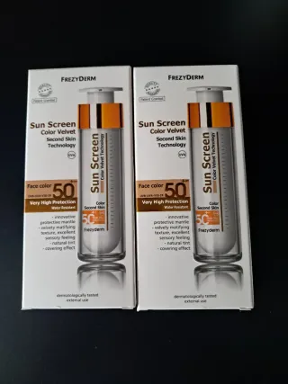 Frezyderm Sun Screen Color Velvet SPF50