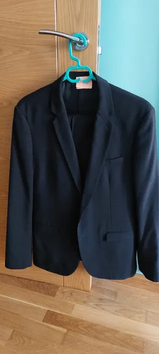 Traje negro Mango Talla M