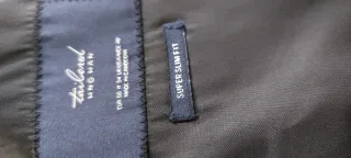 Traje negro Mango Talla M