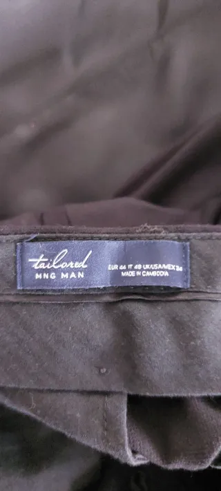 Traje negro Mango Talla M