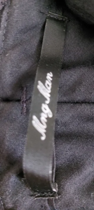 Traje negro Mango Talla M