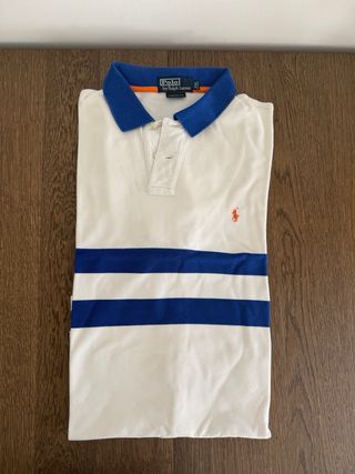 Polo Ralph Lauren XXL Bianco Blu