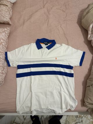Polo Ralph Lauren XXL Bianco Blu