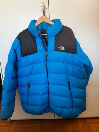 Plumífero The North Face Azul y Negro