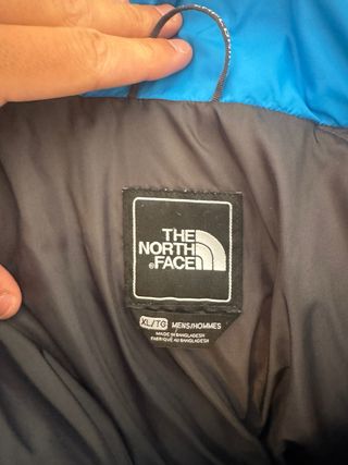 Plumífero The North Face Azul y Negro