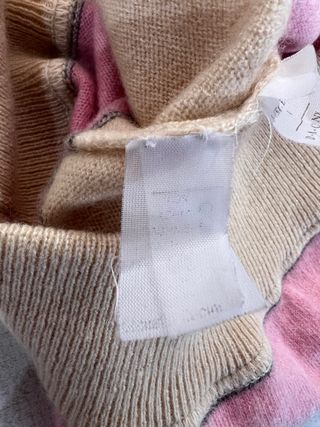 Maglione Brunello Cucinelli cashmere righe rosa