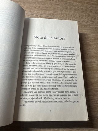 Cómo llamarte amor 1. A gritos