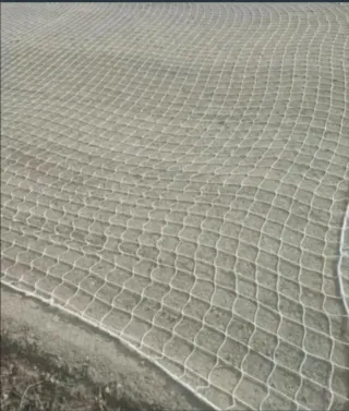 Red de obra seguridad 5x11m blanca nueva