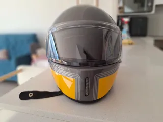 Casco NEXX Garage retro Talla M Gris/Amarillo