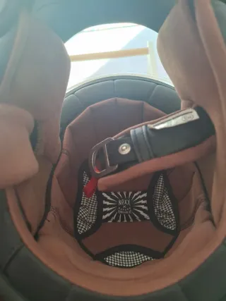 Casco NEXX Garage retro Talla M Gris/Amarillo