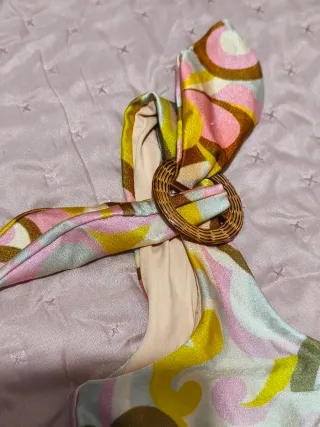 Bikini mujer estampado retro