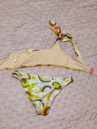 Bikini mujer estampado retro