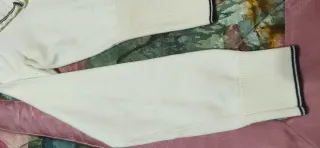 Jersey Zara cuello Peter Pan lazo