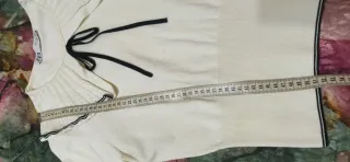 Jersey Zara cuello Peter Pan lazo