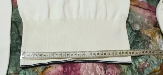 Jersey Zara cuello Peter Pan lazo