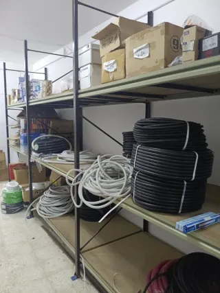 Estanterías Almacén Metal/Plástico