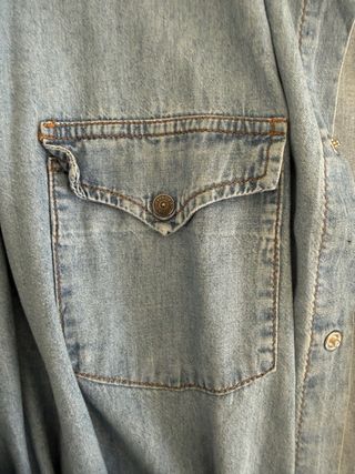 Camicia Jeans Carrera Vintage Lavaggio Medio XXL