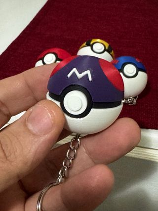 Portachiavi antistress Pokémon Pokeball Clicky