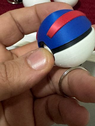 Portachiavi antistress Pokémon Pokeball Clicky