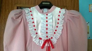 Traje Chulapa Niña Rojo y Blanco