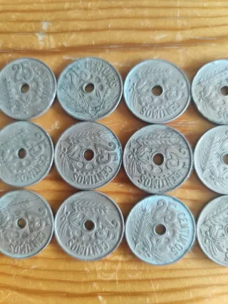 15 Monedas año 1934 República Española